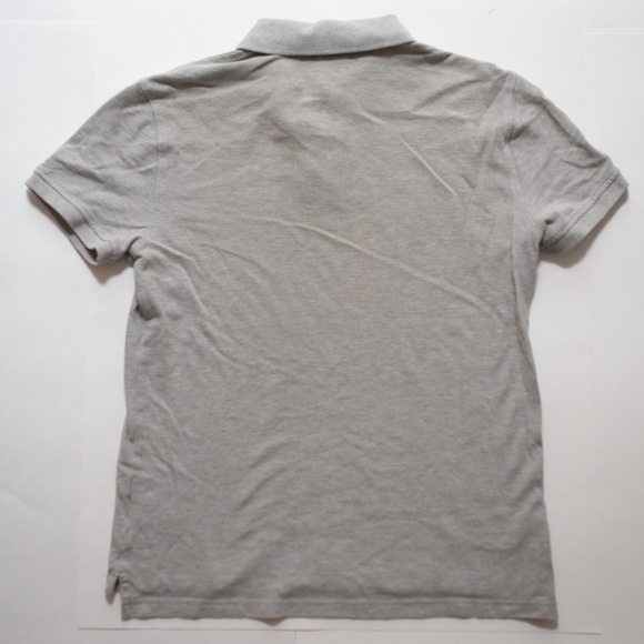 Basic Grey pique polo - Picture 2 of 2